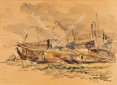 Zainul&nbsp;Abedin (Artist), Untitled, 1960, Painting