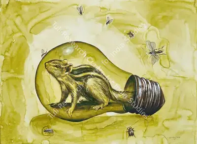 Debraj Goswami (Artist), Untitled, 2023, Painting
