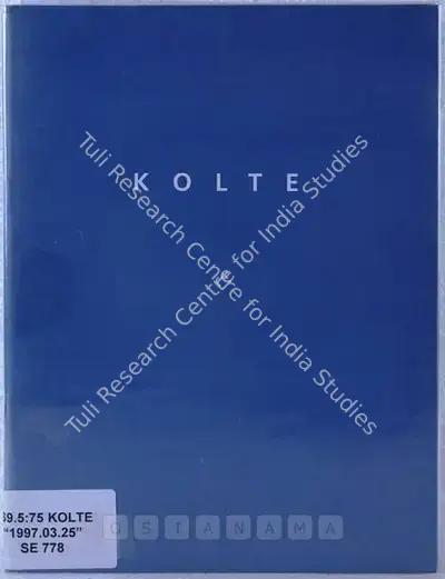 Prabhakar Kolte (Artist), Prabhakar Kolte, 1997, Solo Exhibition Catalogue