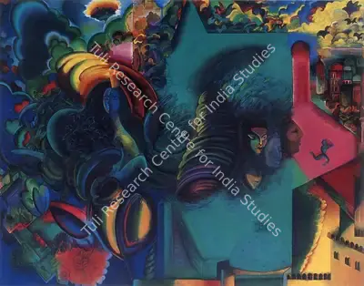 G.M. Sheikh (Artist), Choice of Birth, 1994, Painting