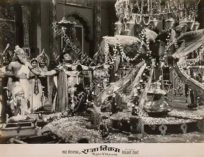 Dhirubhai Desai (Director), Raja Vikram, 1957, Lobby Card