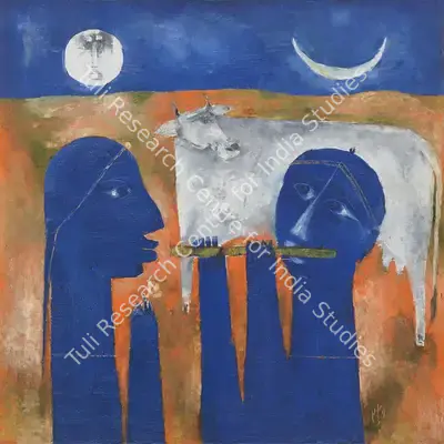 Haku Shah (Artist), Untitled (Krishna Series), 2007, Painting