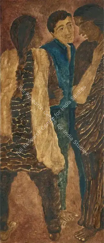 Shamshad Husain (Artist), Untitled, 1991, Painting