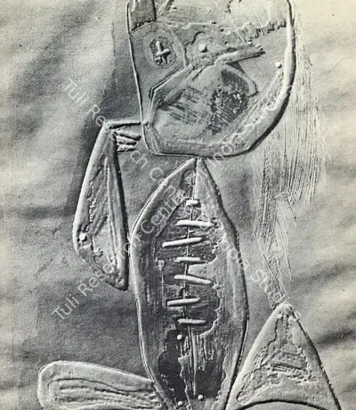 Somnath Hore (Artist), The Children, 1966, Graphic Art