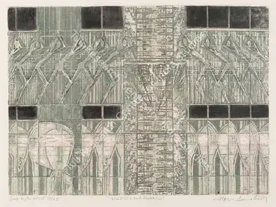 Reddy, Krishna (Artist). Violence and Sorrow, n.d. | Graphic Art, Bon.Lon/10.12.24, 2024 · Bonhams