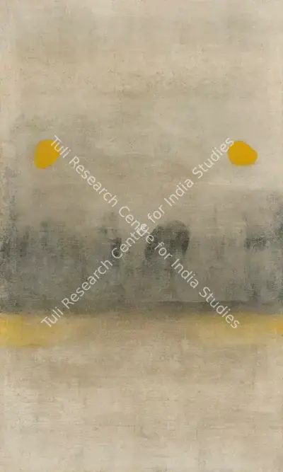 Gaitonde, V.S. (Artist). Untitled, 1970 | Painting, Ch.NeY/23.03.22, 2022 · Christie's