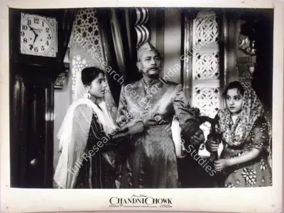 Keki Mistry (Cinematographer), Chandni Chowk, 1954, Lobby Card
