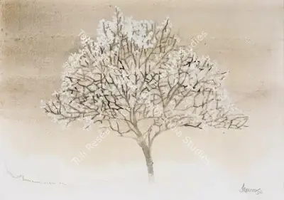 G.R. Iranna (Artist), Tree of Life, 2020, Painting