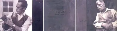 C.K. Bose (Artist), Akavum Puravum, 2001, Drawing