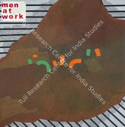 Anjum&nbsp;Singh (Artist), Men at Work, 2005, Painting