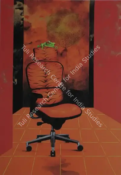 Ramakanta Samantaray (Artist), Power Game, 2007, Painting