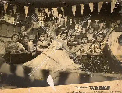 D.N. Sathi (Producer), Raaka, 1965, Lobby Card