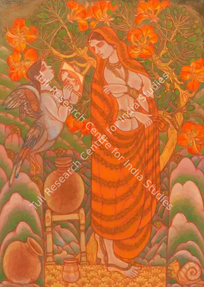 Ramachandran, A. (Artist). Summer Bride. Oil on canvas, 2008 | Painting | FineArts | 00646550