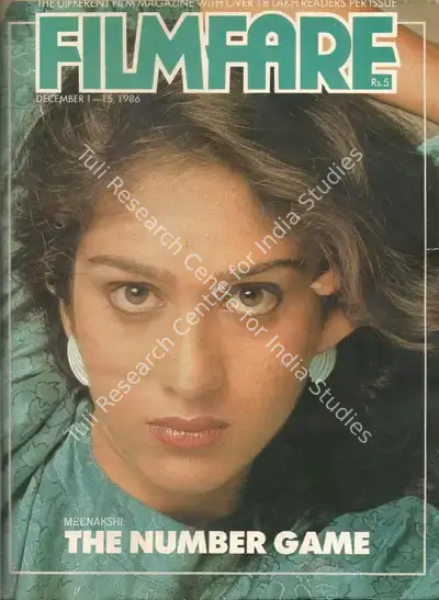Rauf Ahmed (Editor), Filmfare, 1986, Magazine