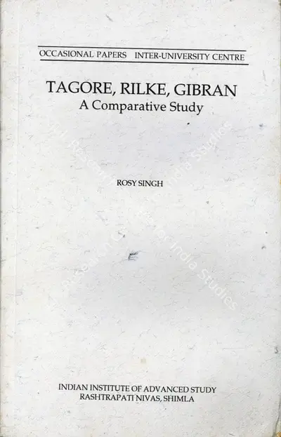 Rosy Ghosh (Author), Tagore, Rilike, Gibran, 2002, Authored Book