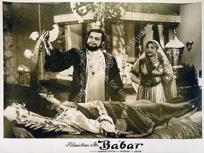 Vasant Beltangdi (Cinematographer), Babar, 1960, Lobby Card