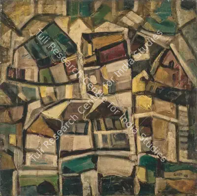 H.A. Gade (Artist), Untitled, 1958, Painting