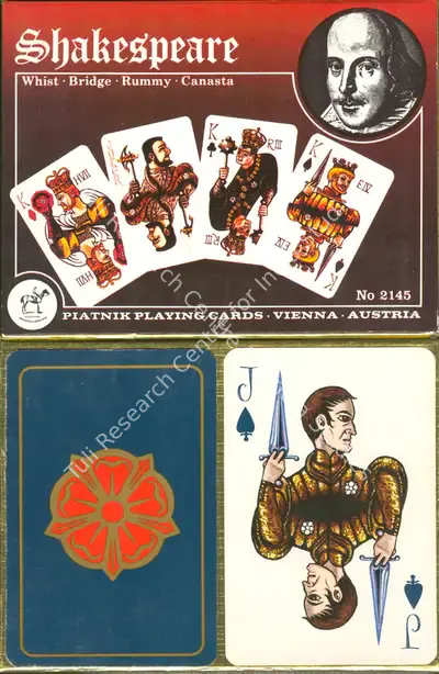 Donald Burton (Artist), Shakespeare - 1, Playing Cards