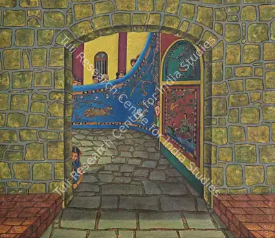 Santhosh Andrade (Artist), Hide & Seek, 2010, Painting