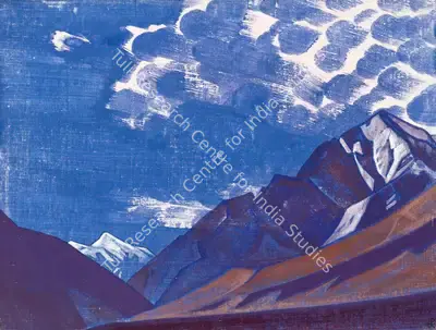 Nicholas Roerich (Artist), Karakoram, from the Mountain Suite, 1927, Painting