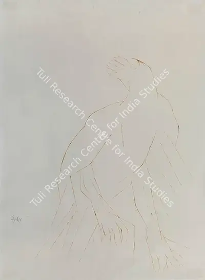 Tyeb Mehta (Artist), Untitled, 1985, Drawing