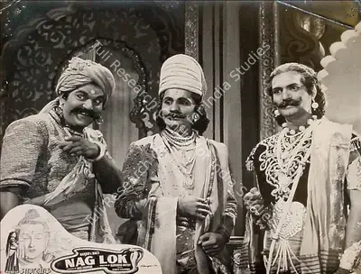 Uma Shankar (Producer), Nag Lok, 1957, Lobby Card