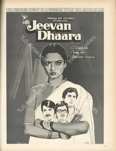 A. V. Subba Rao (Producer), Jeevan Dhaara, 1982, Advertisement