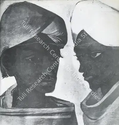 Amrita Sher-Gil (Artist), Hill Men, 1935, Painting