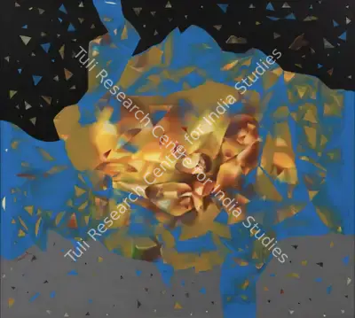 Santosh Kumar Verma (Artist), Untitled, Painting
