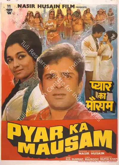 Nasir Husain (Producer), Pyar Ka Mausam, 1969, Full Sheet Poster