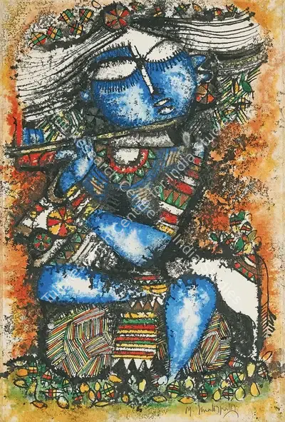 M. Senathipathi (Artist), Untitled, Painting