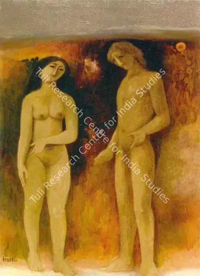Arup Das (Artist), Untitled, 1986, Painting