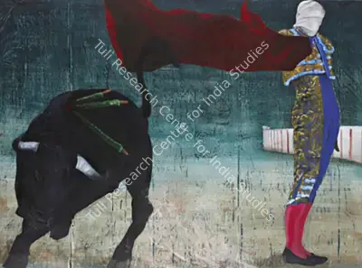 G.R. Iranna (Artist), Afternoon Sacrifice-II, 2007, Painting