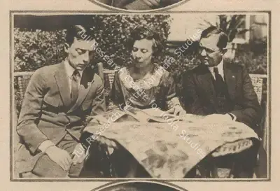 Unknown (Editor). Buster Keaton with his mother and father. U.S.A.: Unknown | Snippet | CinemaEducation | 00857173