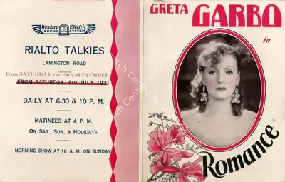 Clarence Brown (Director), Romance, 1930, Handbill