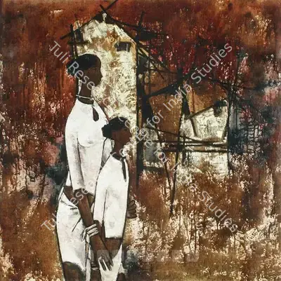 B. Prabha (Artist), Untitled, 1963, Painting
