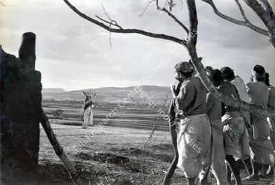 G. Balakrishna (Cinematographer), Do Ankhen Barah Haath, 1957, Photographic Still
