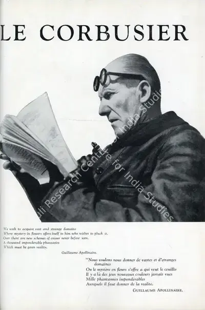 Guillaume Apollinaire (Essayist), Le Corbusier, 1948, Essay