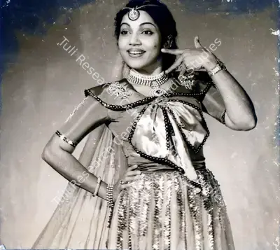 Bhanumathi Ramakrishna (Director), Chandirani, 1953, Photographic Still