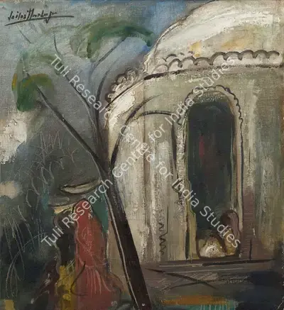 Sailoz Mookherjea (Artist), Untitled, 1940, Painting
