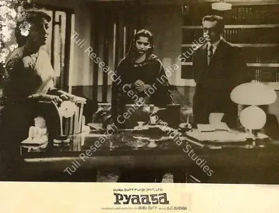 V.K. Murthy (Cinematographer), Pyaasa, 1957, Lobby Card