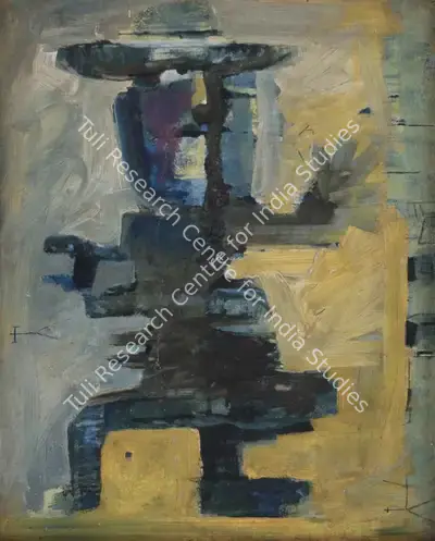 S.K. Bakre (Artist), Mexican Bullfighter, 1960, Painting