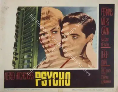 Alfred Hitchcock (Producer), Psycho, 1960, Lobby Card