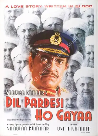 Saawan Kumar (Producer), Dil Pardesi Ho Gayaa, 2003, Full Sheet Poster