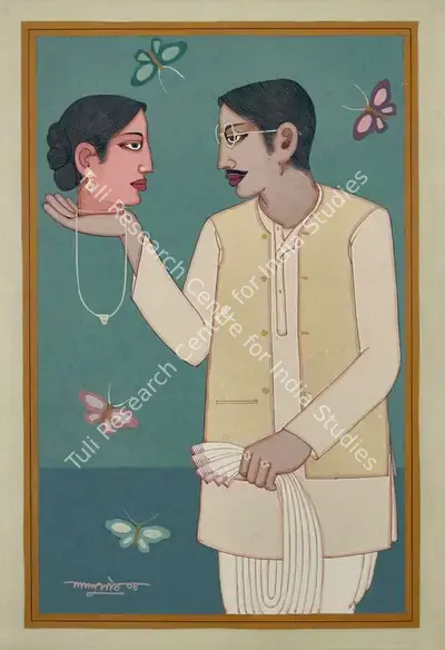 Lalu Prasad Shaw (Artist), Untitled, 2004, Painting