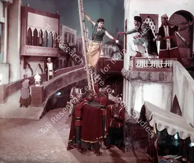 Anant Wadadeker (Cinematographer), Alibaba Aur Chaalees Chor, 1966, Photographic Still
