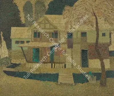 N.S. Bendre (Artist), Untitled (Kashmir Series), 1968, Painting