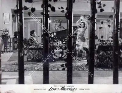 Subodh Mukerji (Producer), Love Marriage, 1959, Lobby Card