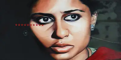 Riyas Komu (Artist), Amma, 2009, Painting