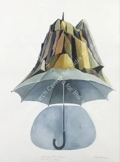 Surendran Nair (Artist), Still Life (for Sisyphus), 2002, Painting